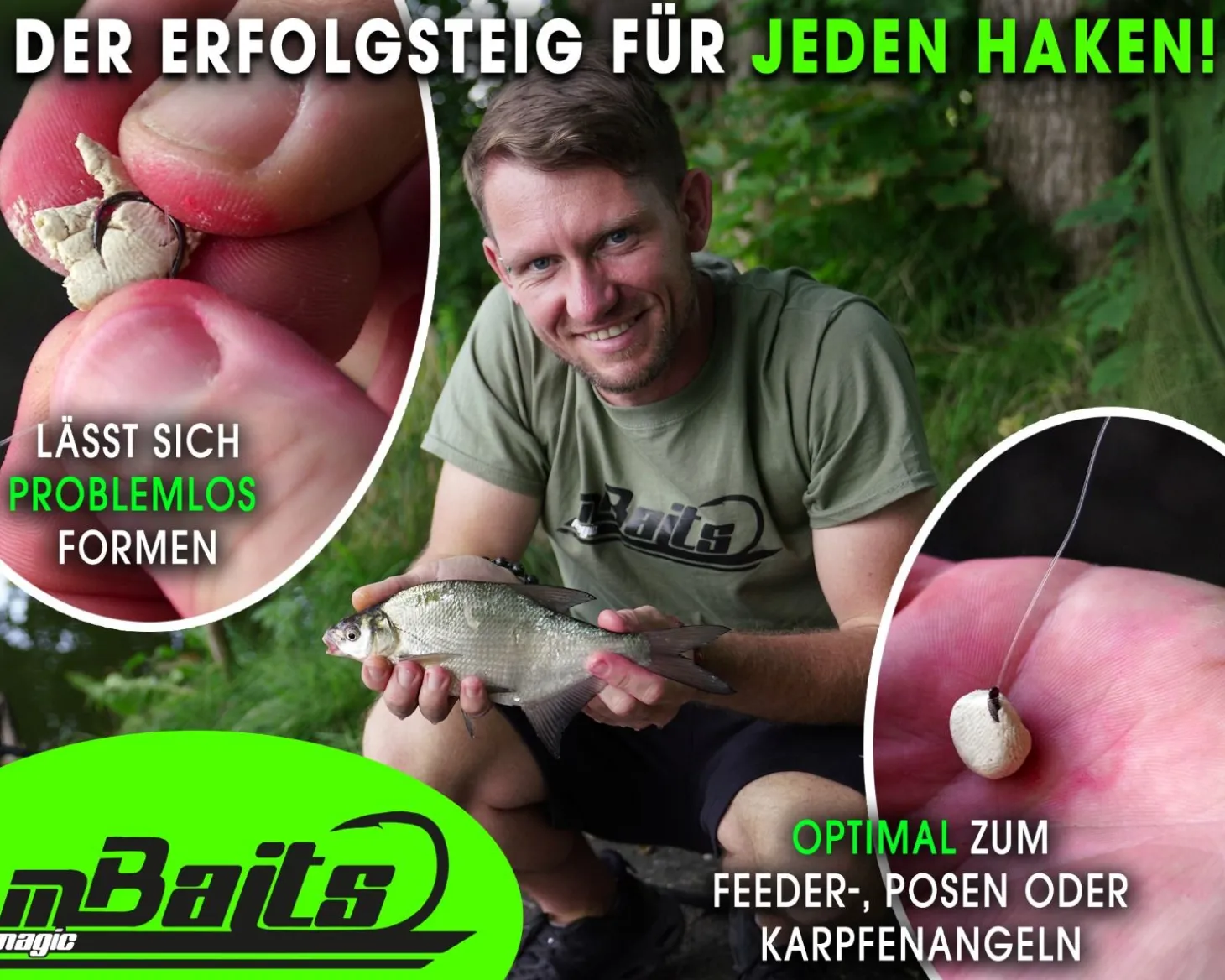 Magic Baits Angelteig Hook Paste sinkend Angelköder Karpfenteig Angelteig