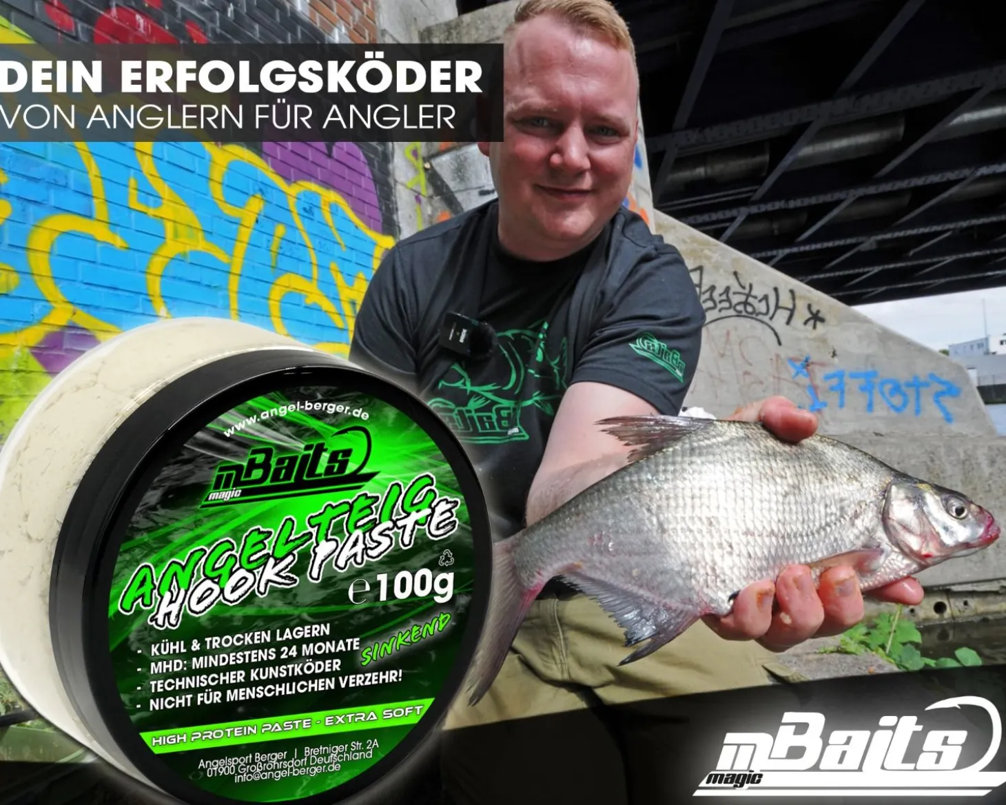 Magic Baits Angelteig Hook Paste sinkend Angelköder Karpfenteig Angelteig