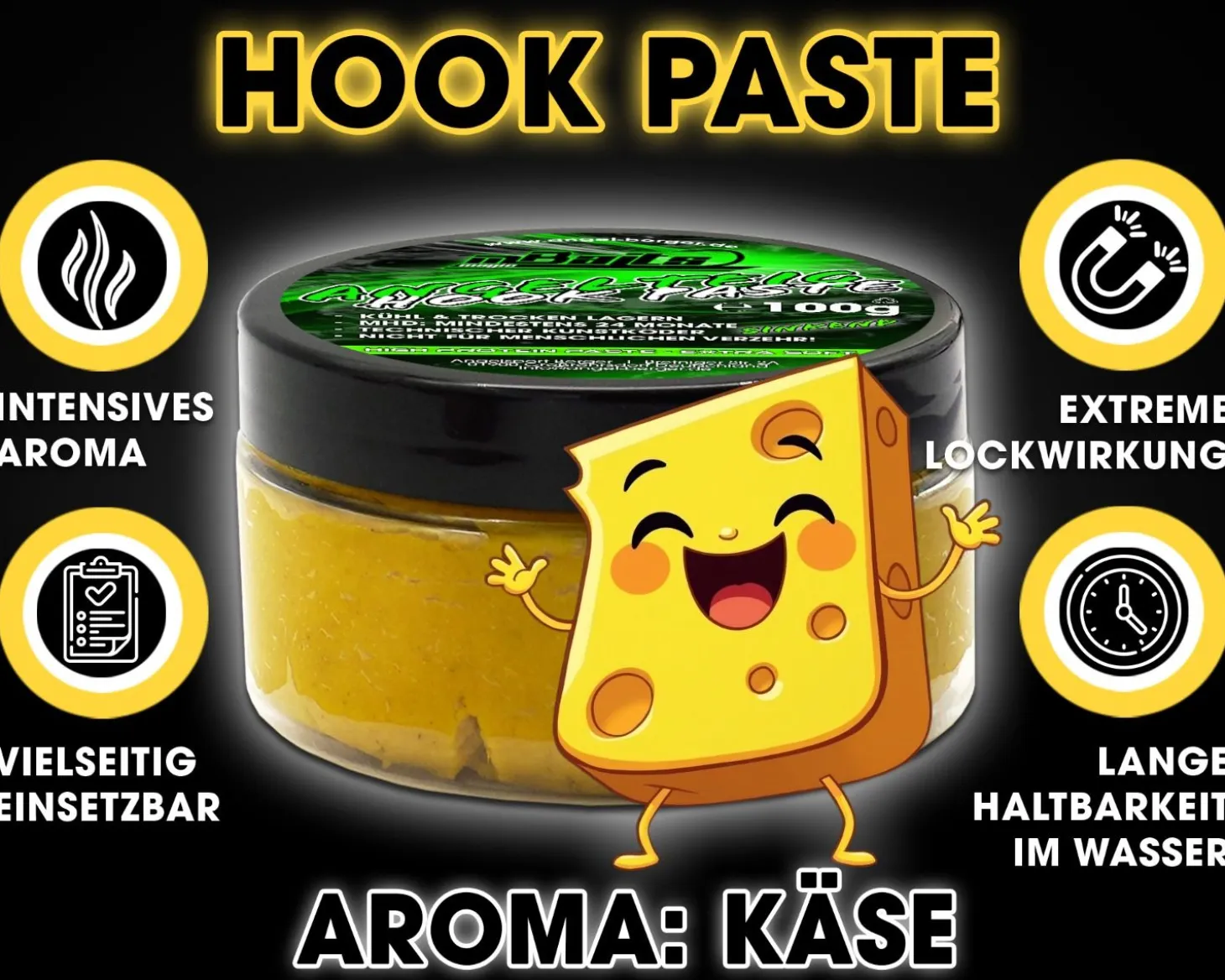 Magic Baits Angelteig Hook Paste sinkend Angelköder Karpfenteig Angelteig