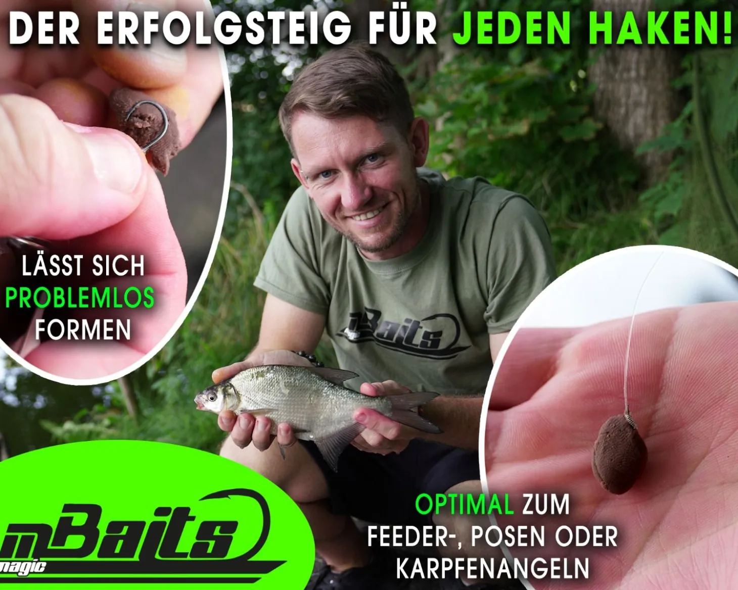 Magic Baits Angelteig Hook Paste sinkend Angelköder Karpfenteig Angelteig