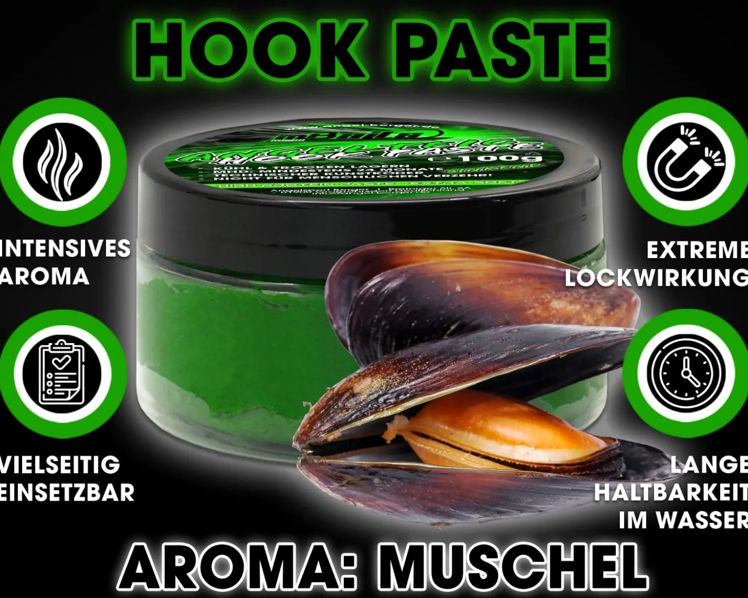 Magic Baits Angelteig Hook Paste sinkend Angelköder Karpfenteig Angelteig