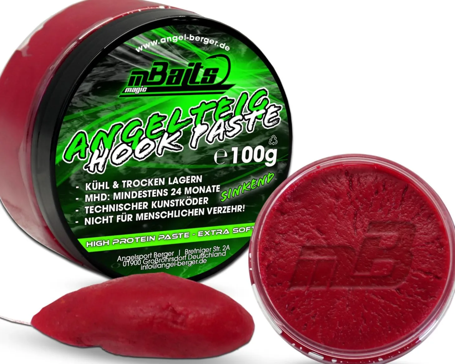 Magic Baits Angelteig Hook Paste sinkend Angelköder Karpfenteig Angelteig
