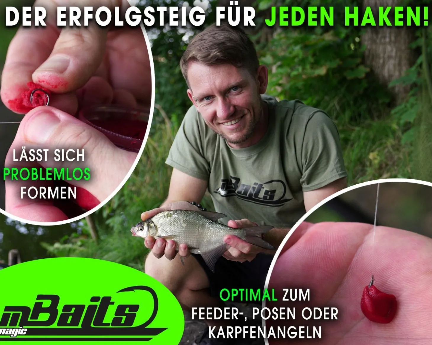 Magic Baits Angelteig Hook Paste sinkend Angelköder Karpfenteig Angelteig