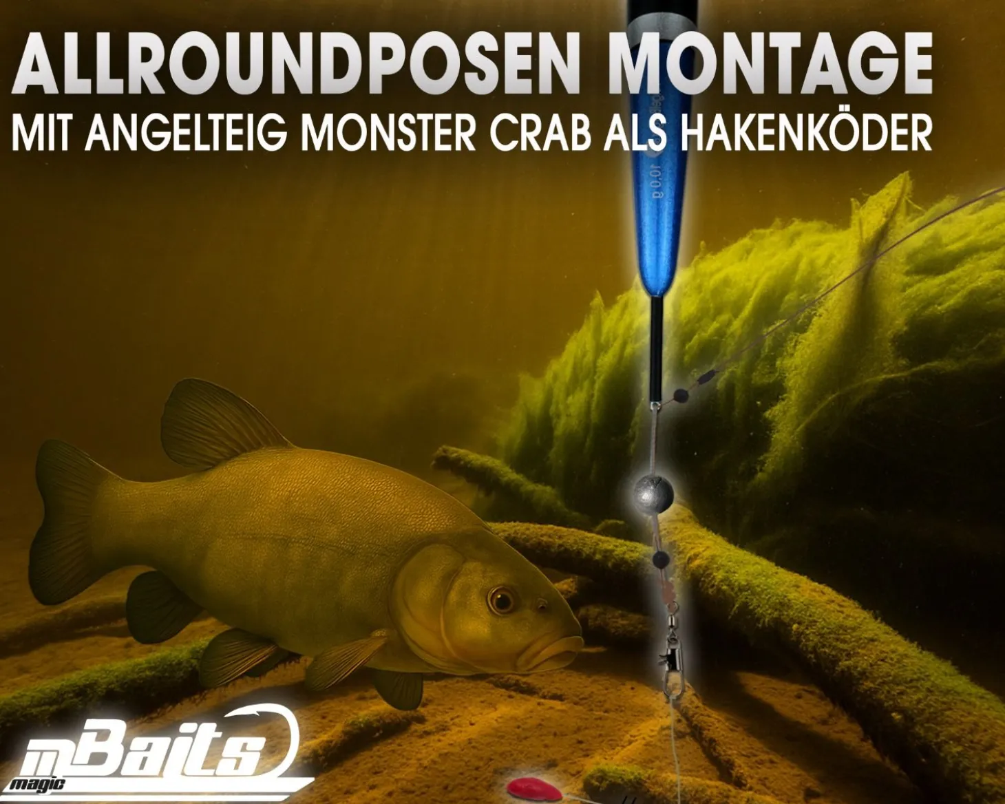 Magic Baits Angelteig Hook Paste sinkend Angelköder Karpfenteig Angelteig