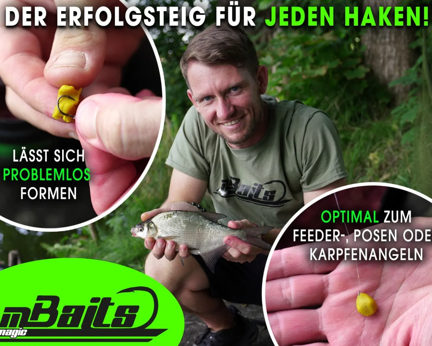 Magic Baits Angelteig Hook Paste sinkend Angelköder Karpfenteig Angelteig