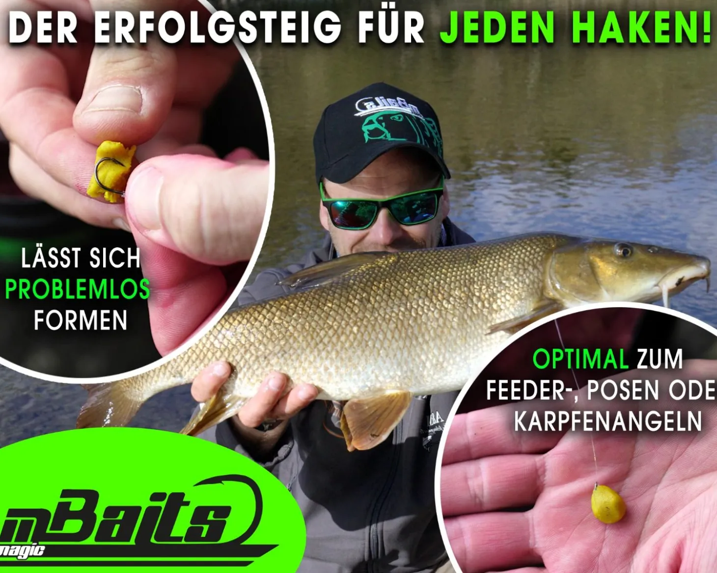 Magic Baits Angelteig Käse Hook Paste sinkend Angelköder Karpfenteig Futtermittel