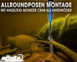 Magic Baits Angelteig Monster Crab Hook Paste sinkend Angelköder Karpfenteig  Futtermittel