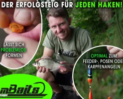 Magic Baits Angelteig Tutti Frutti Hook Paste sinkend Angelköder Karpfenteig  Futtermittel