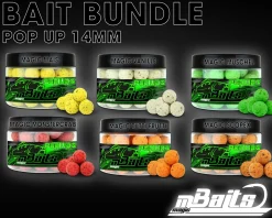 Magic Baits Bait Bundle Pop Ups All in One Köderset Pop Up Boilies Sparpack Carp Hookbaits floating Boilies Futtermittel