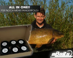 Magic Baits Bait Bundle Two Tone Hook Baits All in One Köderset Karpfen Hakenköder Sparpack Carp Hookbaits Half Half Boilie Vorteilspack  Futtermittel