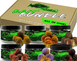 Magic Baits Bait Bundle Two Tone Hook Baits All in One Köderset Karpfen Hakenköder Sparpack Carp Hookbaits Half Half Boilie Vorteilspack  Futtermittel