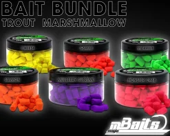 Magic Baits Bait Bundle Trout Marshmallow All in One Forellen Köderset Vorteilspack Troutbait Sparbundle Forellen Hakenköder schwimmend Forellenangeln Futtermittel