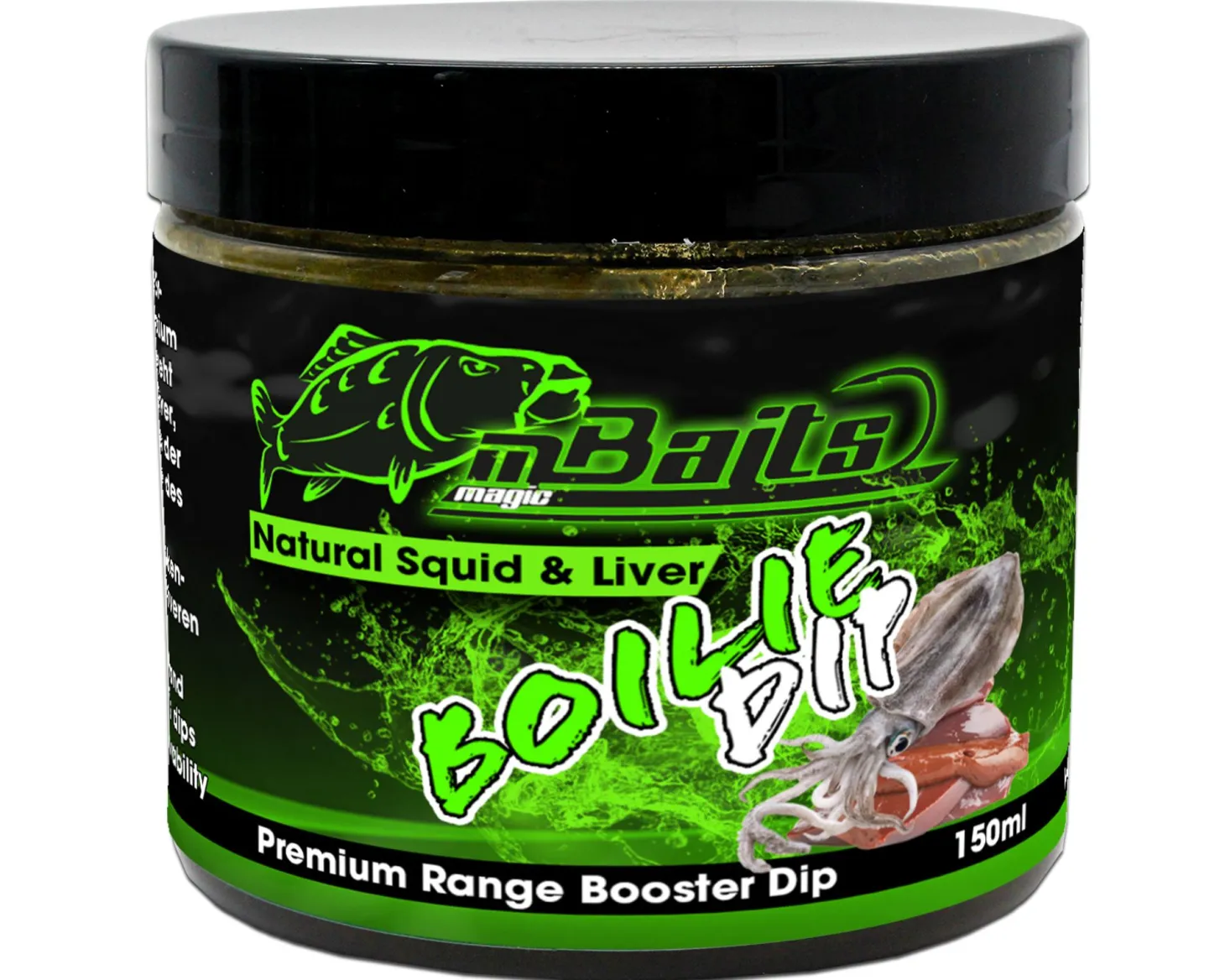 Magic Baits Boilie Dip Natural Squid & Liver Premium Range Dip Köderdip Aroma Bait Booster Futtermittel