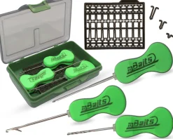 Magic Baits Boilie Needle Set in Box with Boilie Stops Boilienadel Boiliestopper Carp tool  Karpfen Zubehör