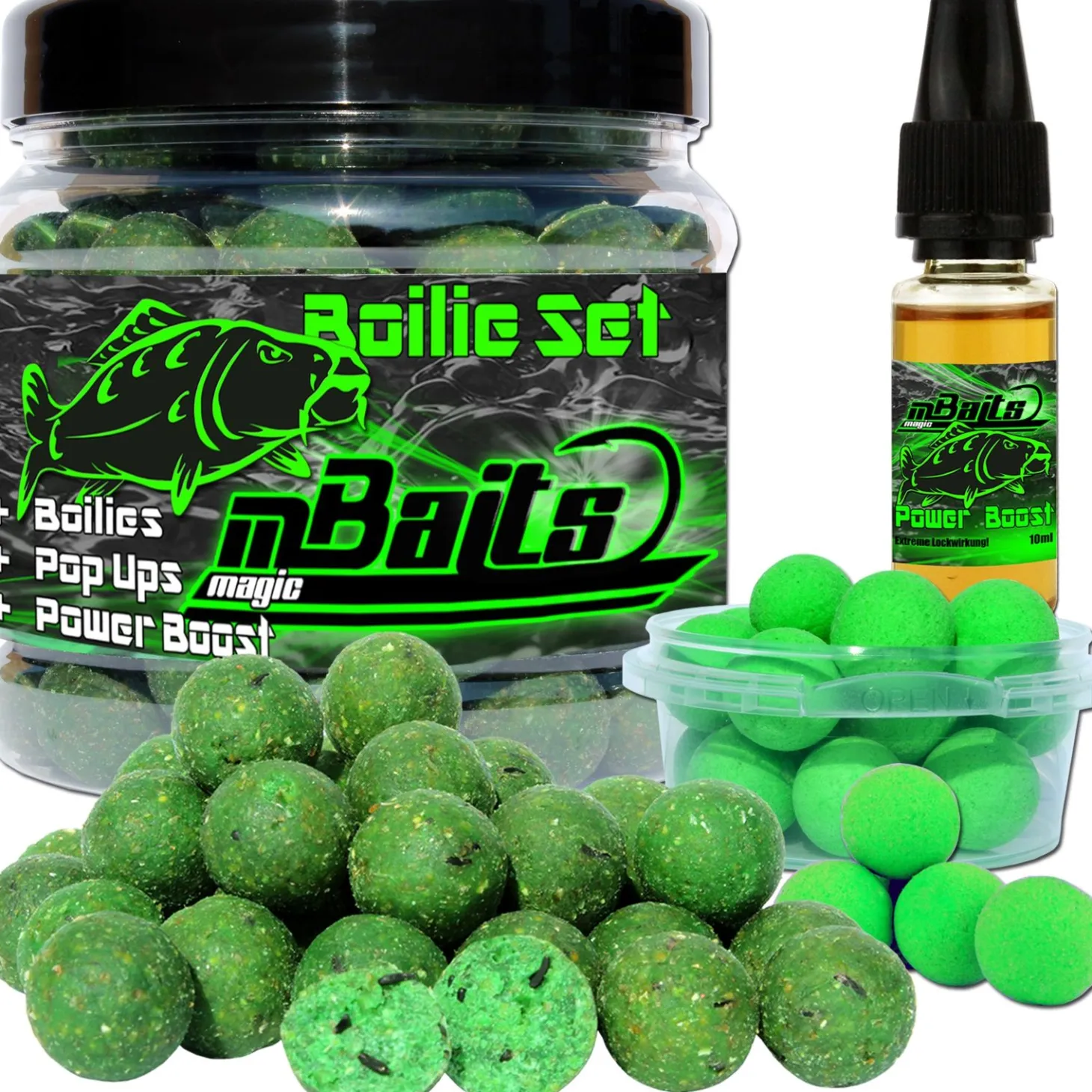 Magic Baits Boilie Set Pop Ups Flavour verschiedene Sorten Futtermittel