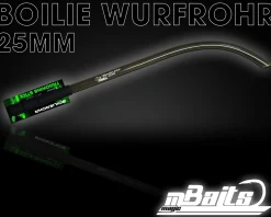 Magic Baits Boilierohr Wurfrohr Throwing Stick 25mm Futterrohr für Boilies Carp Wurfstab zum Karpfenanglen Karpfen Zubehör