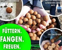 Magic Baits Boilies im Eimer 4 kg alle Sorten Futterboilies Karpfenboilies Boilieset Karpfenköder Futtermittel