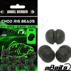 Magic Baits Chod Rig Beads Camo Leadcore Chod System Heli Bead Zielfische
