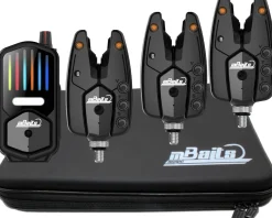 Magic Baits CX Pro Funk Bissanzeiger Set  3+1 Bite Indicator Komplettset Karpfenangeln Zielfische