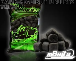Magic Baits Dark Halibut Pellets gelocht Futterpellets Carp Pellet Karpfenköder AngelköderKarpfenfutter zum Karpfenangeln Futtermittel