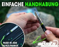Magic Baits Diamond Hook Sharpener Doppelseitiger Diamant Hakenschärfer Hakenfeile Karpfenhaken Schärfer  Zielfische