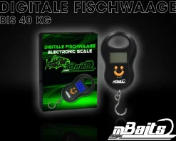 Magic Baits Digital Fischwaage 40kg Angelwaage Hängewaage Zugwaage  Angelzubehör