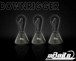 Magic Baits Downrigger Backleads 3 Stück Schnurabsenker Absenkblei  Karpfen Blei