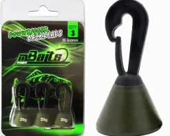 Magic Baits Downrigger Backleads 3 Stück Schnurabsenker Absenkblei  Karpfen Blei