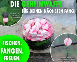 Magic Baits Essential Krill Two Tone Pop Ups 16mm Boilies Premium Range  Futtermittel
