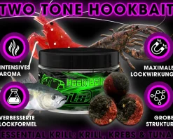 Magic Baits Essential Krill Hook Baits Two Tone Boilies Premium Range  Futtermittel