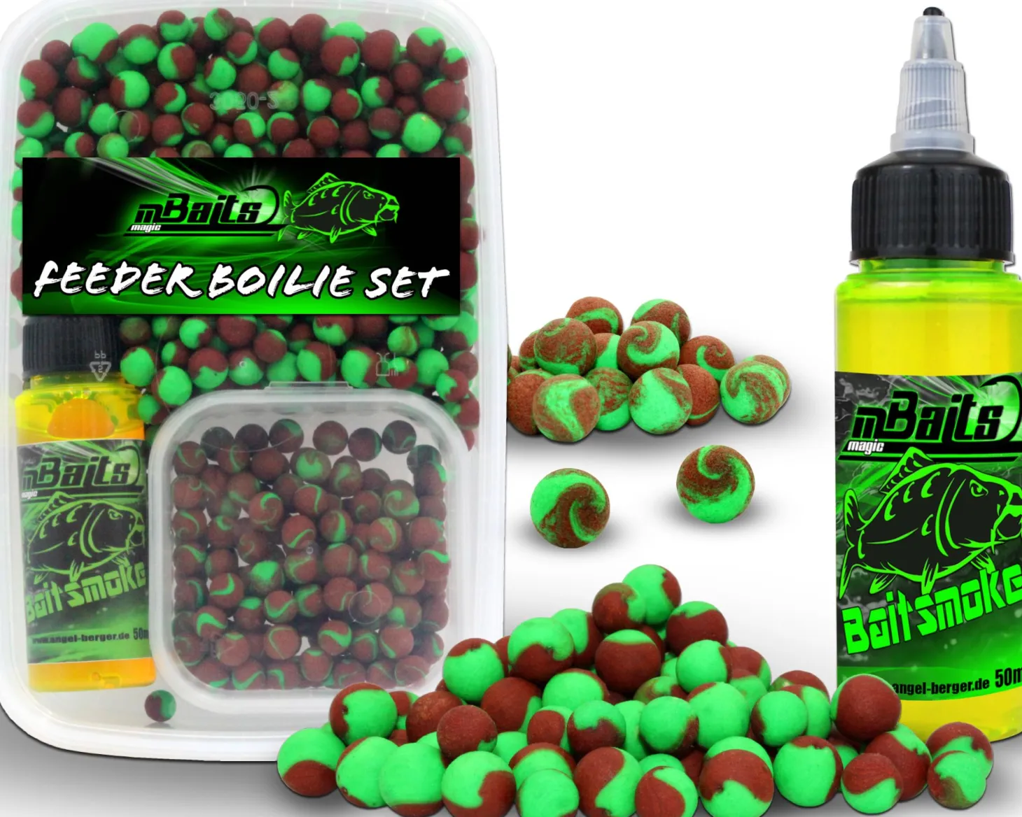 Magic Baits Feeder Boilie Set Method Feeder Boilie Mini Pop Ups Baitsmoke Futtermittel