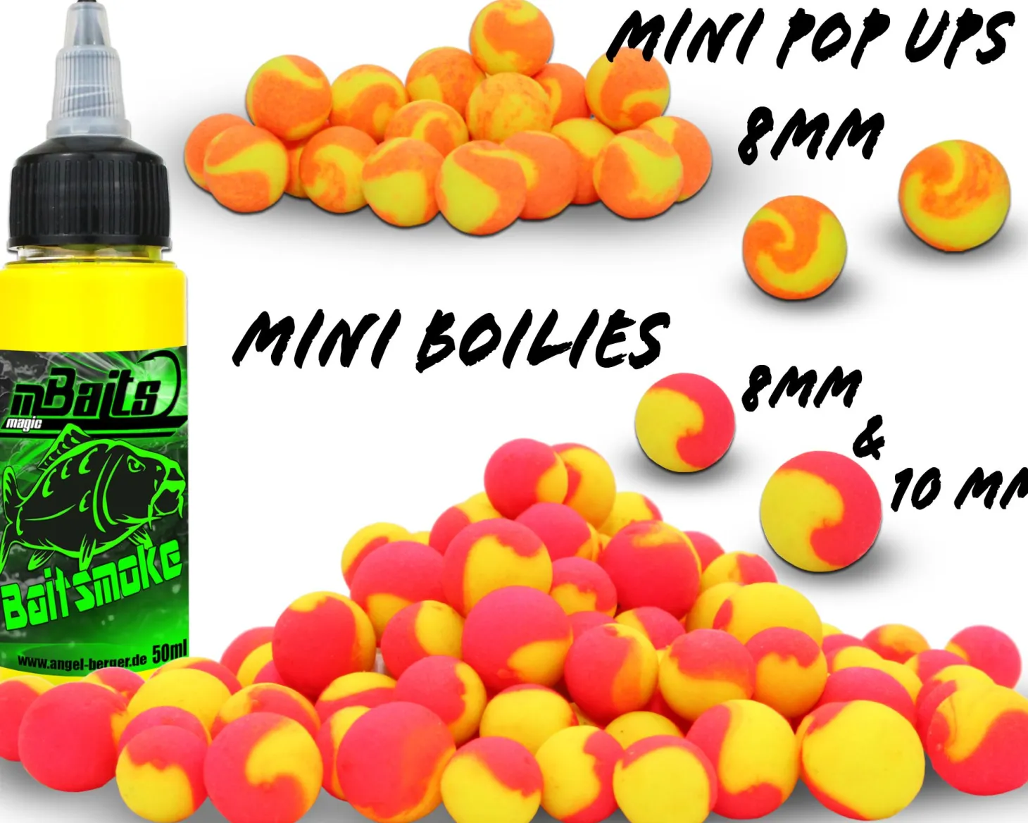 Magic Baits Feeder Boilie Set Method Feeder Boilie Mini Pop Ups Baitsmoke Futtermittel