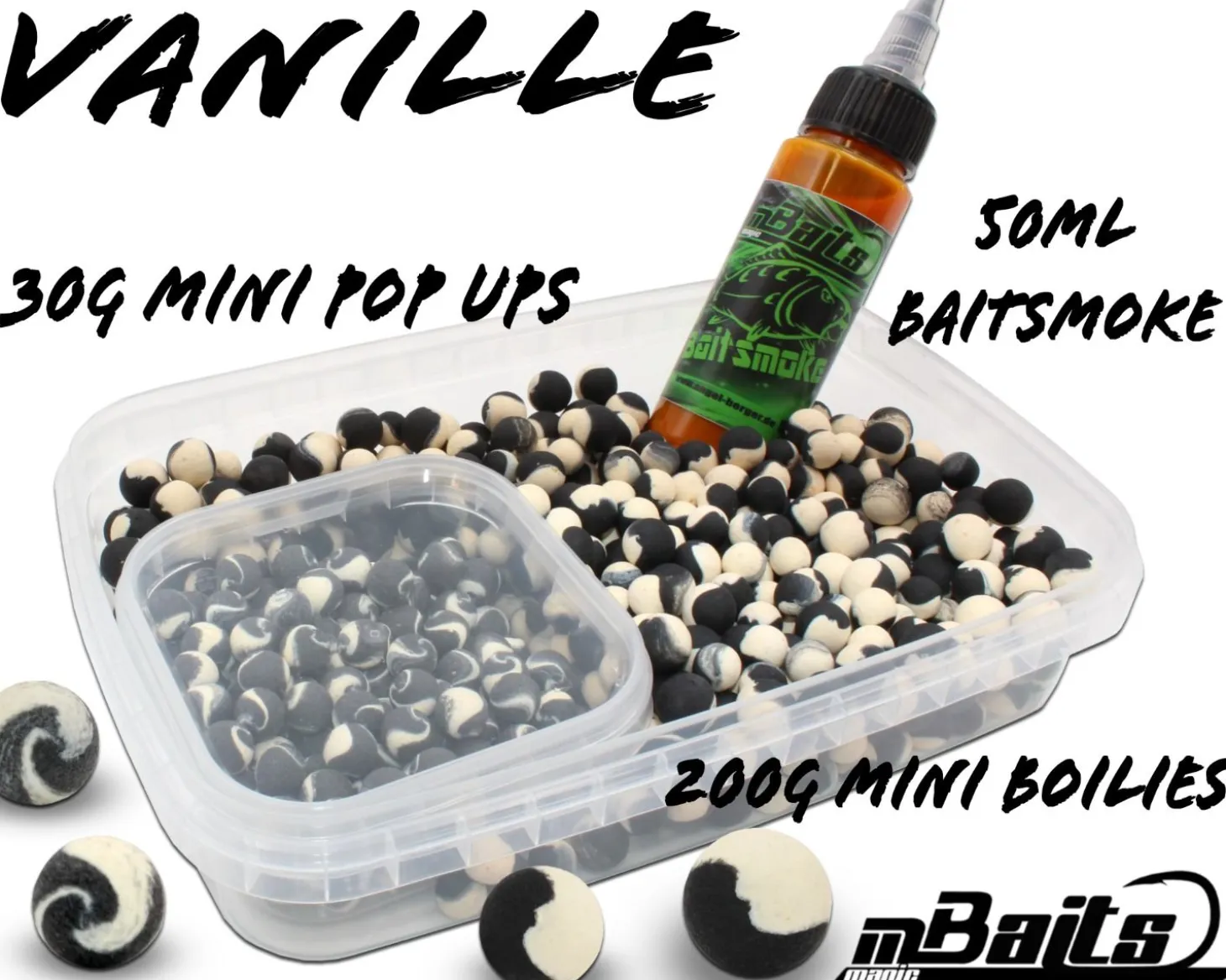 Magic Baits Feeder Boilie Set Method Feeder Boilie Mini Pop Ups Baitsmoke Futtermittel