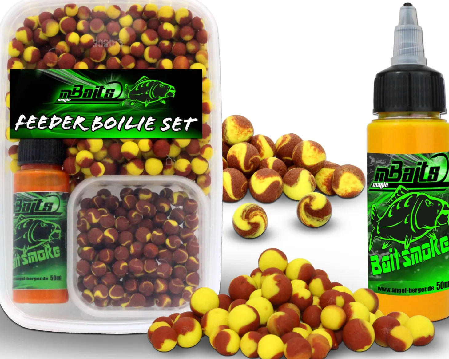 Magic Baits Feeder Boilie Set Method Feeder Boilie Mini Pop Ups Baitsmoke Futtermittel