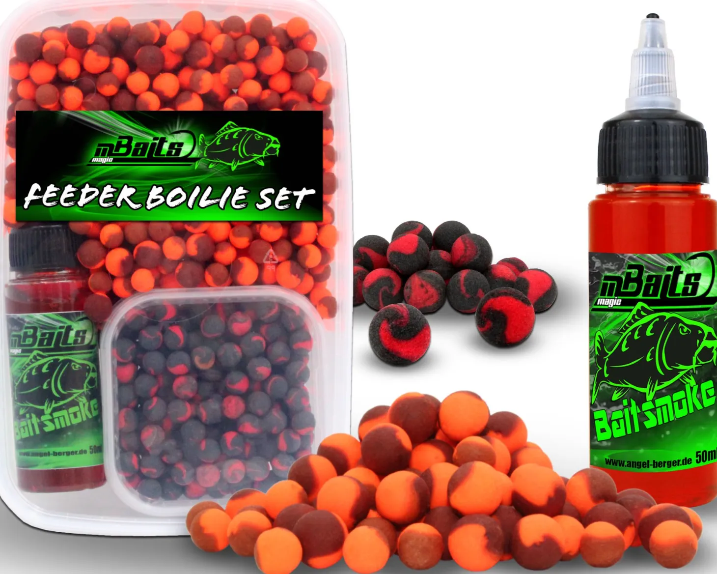 Magic Baits Feeder Boilie Set Method Feeder Boilie Mini Pop Ups Baitsmoke Futtermittel