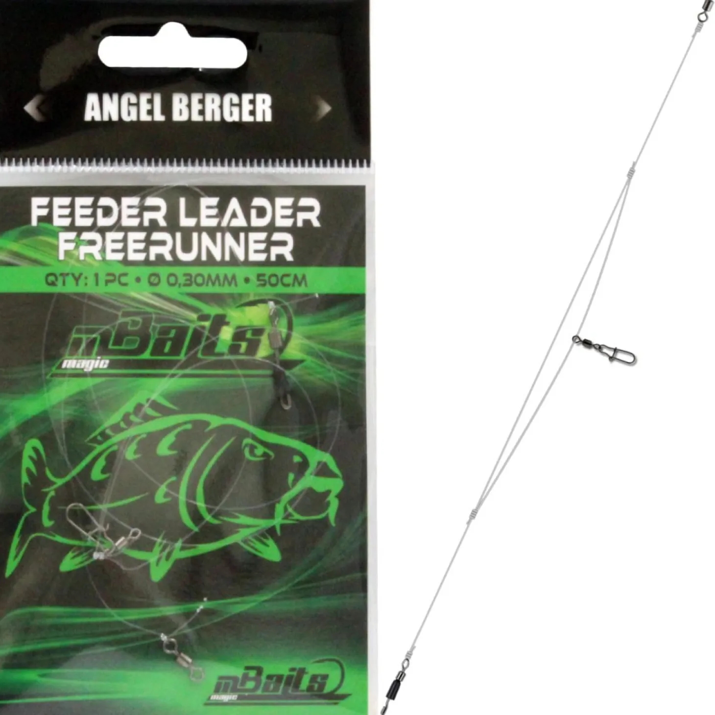 Magic Baits Feeder Leader Freerunner Feedervorfach Feedermontage Feeder Rig Futterkorb Zielfische