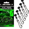 Magic Baits Float - Feeder Adapter Swivel Method Schnellwechsel Wirbel Posenadapter Angelwirbel Zielfische