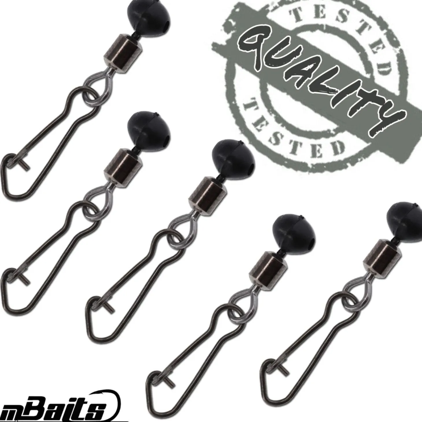 Magic Baits Float - Feeder Adapter Swivel Method Schnellwechsel Wirbel Posenadapter Angelwirbel Zielfische