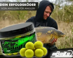 Magic Baits Fluo Pop Ups Yellow Natur Futtermittel