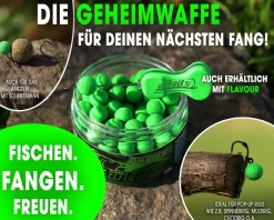 Magic Baits Fluo Pop Ups Green Natur Futtermittel