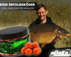 Magic Baits Fluo Pop Ups Orange Natur Futtermittel