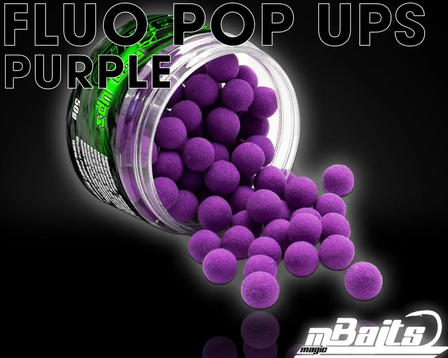Magic Baits Fluo Pop Ups Purple Natur Futtermittel
