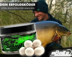 Magic Baits Fluo Pop Ups White Natur Futtermittel