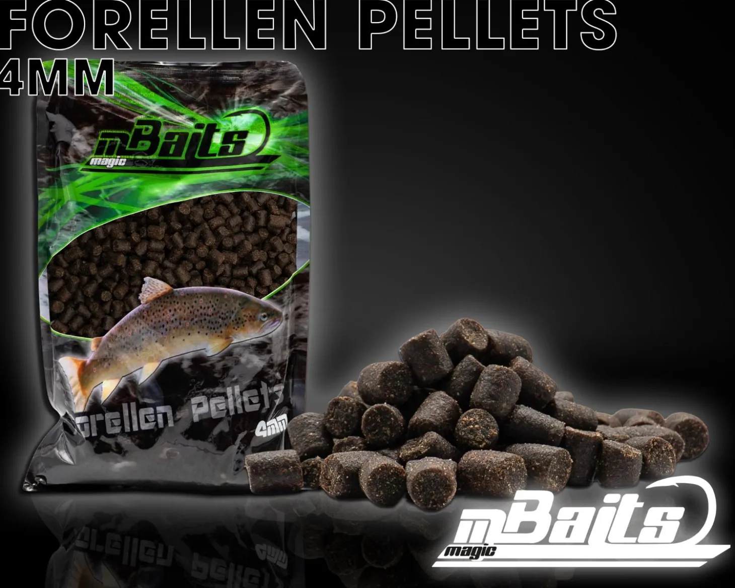 Magic Baits Forellen Pellets Trout Pellet Lockfutter Forellepellets Futtermittel