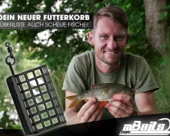 Magic Baits Futterkorb Eckig Square Feeder Camo Feederkorb Feeder Basket Feederangeln Feeder Cage Angelzubehör