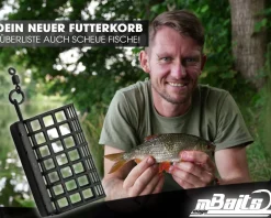 Magic Baits Futterkorb Eckig Square Feeder Camo Feederkorb Feeder Basket Feederangeln Feeder Cage Angelzubehör