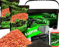 Magic Baits Futterset mit Eimer Groundbait Liquid Pellets Angelfutter Futtermittel
