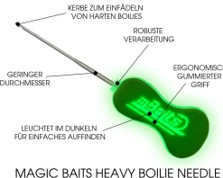Magic Baits Heavy Boilie Needle Boilienadel Ködernadel  Zielfische