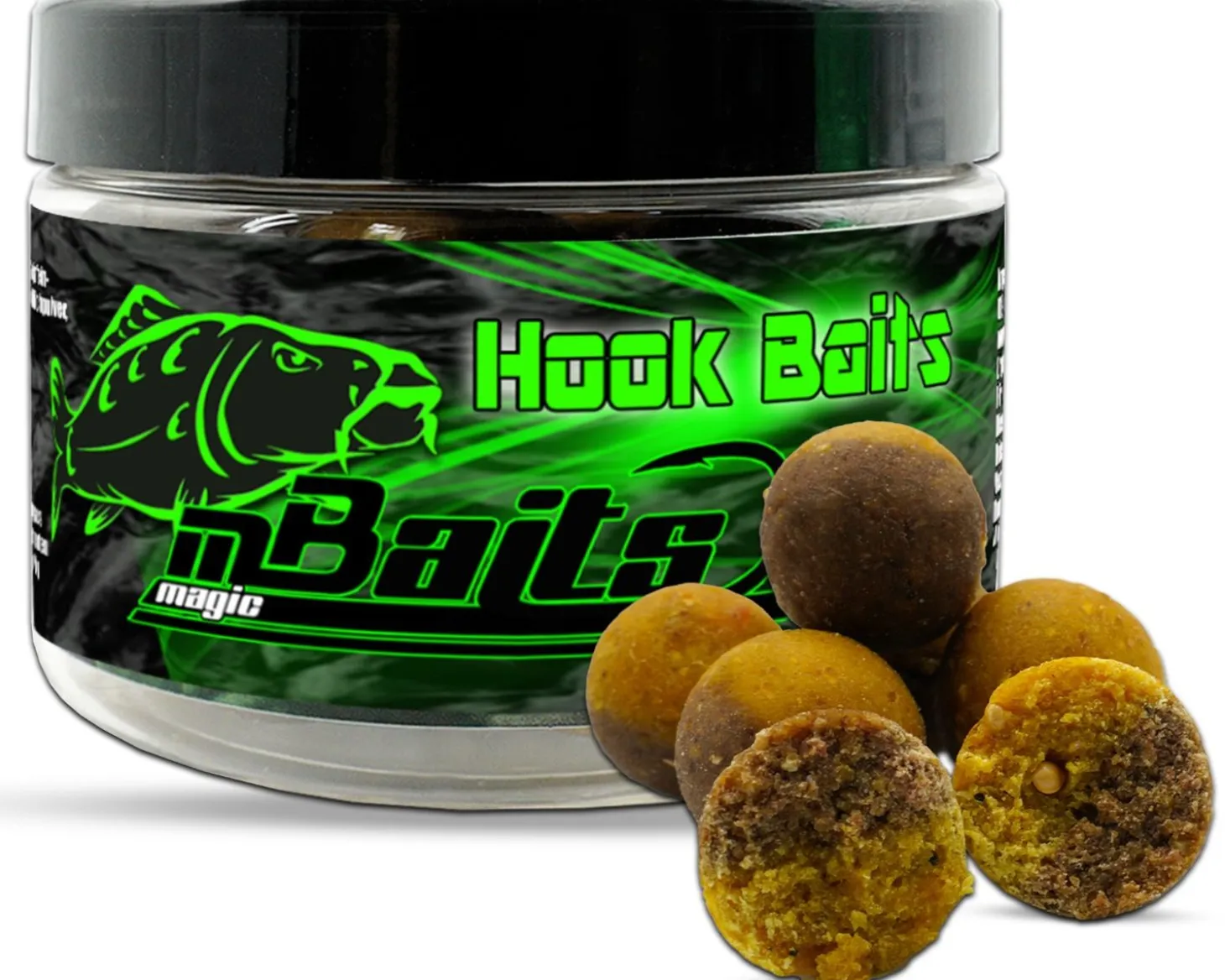 Magic Baits Hook Baits Two Tone Boilies Premium Range Futtermittel