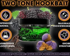Magic Baits Hook Baits Two Tone Boilies Premium Range Futtermittel